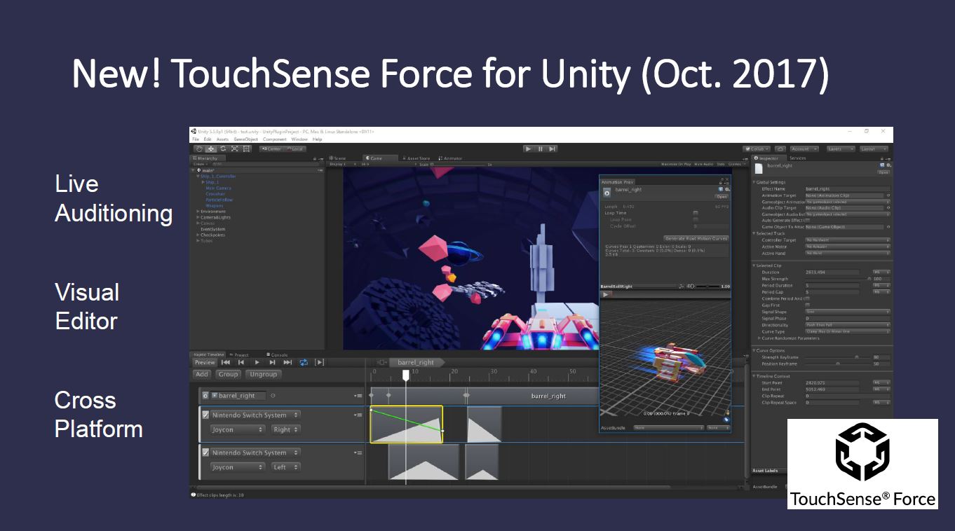 TouchSense Force for Unity